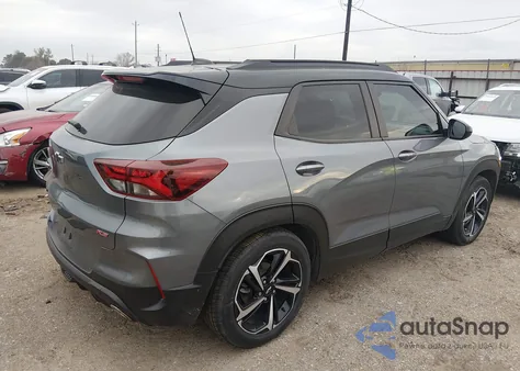 2022 Chevrolet Trailblazer Fwd Rs z USA, uszkodzony, nr VIN KL79MTSL5NB024498